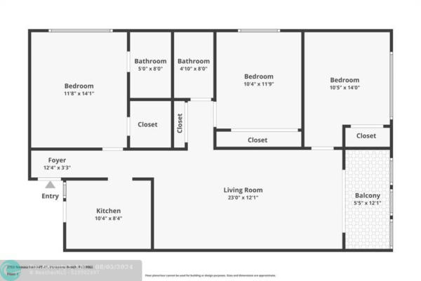 2703 NASSAU BND APT A1, COCONUT CREEK, FL 33066, photo 3 of 45